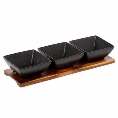 Cryspo Trio Ορντερβιέρα 3 Θέσεων Πορσελάνης 'ACACIA' 65000202